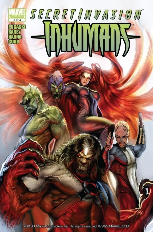 Cover of Secret Invasion: Inhumans #3