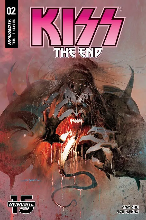 Cover of KISS: The End #2