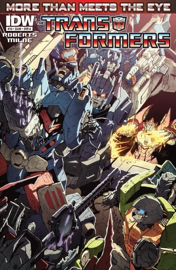 Cover of The Transformers: More Than Meets the Eye #15