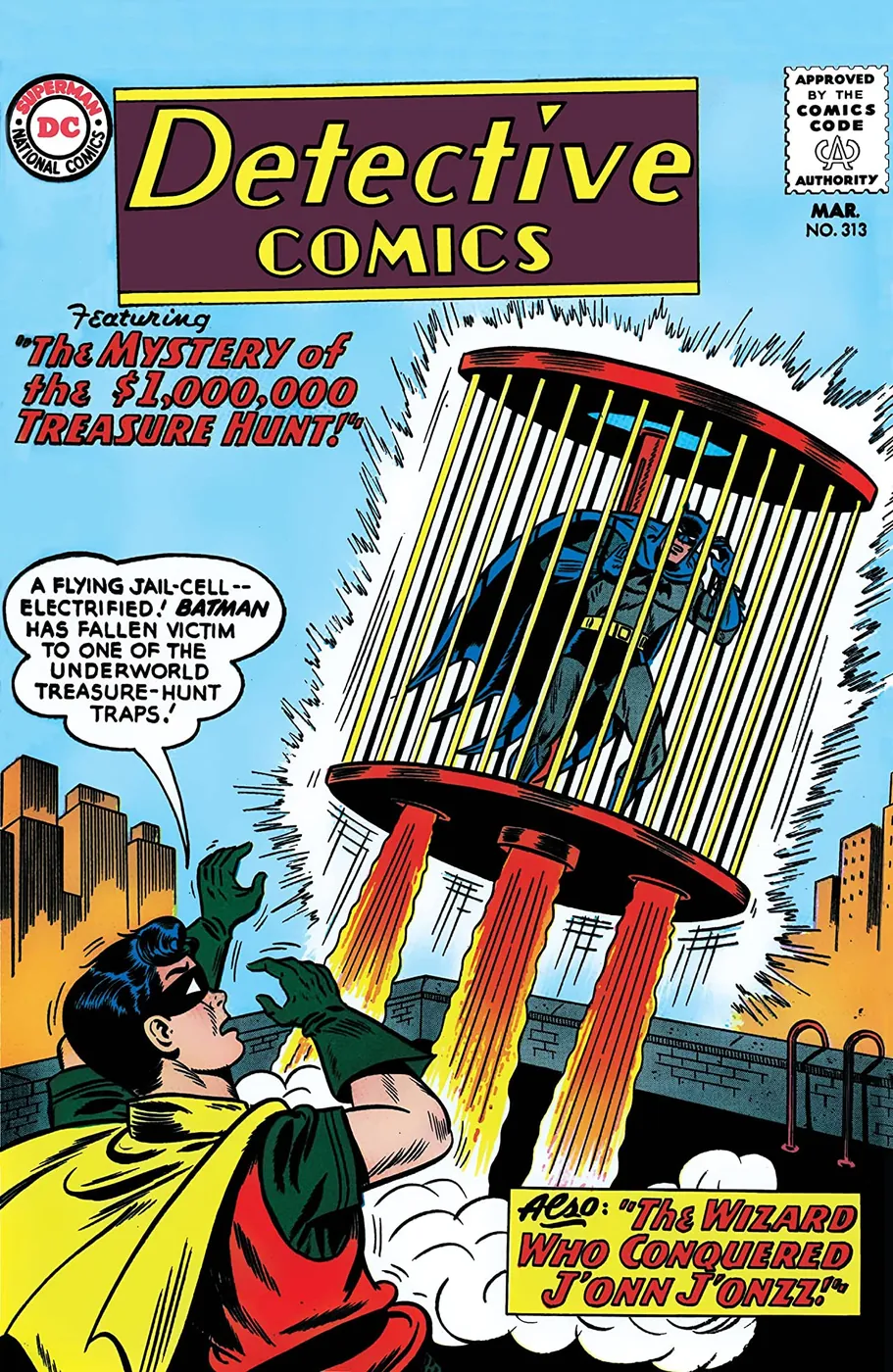 Cover of Detective Comics #313