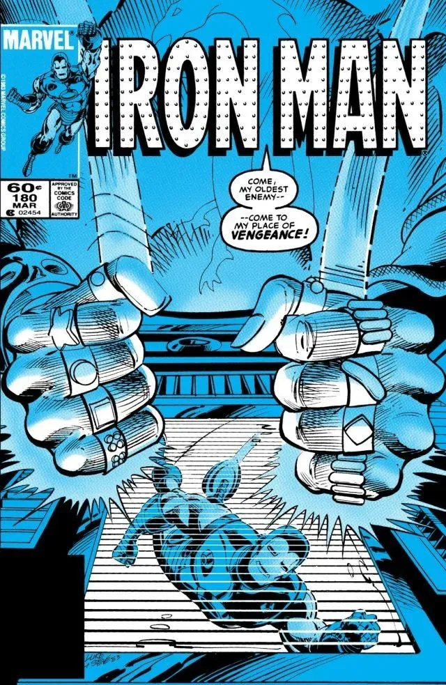 Cover of Iron Man #180