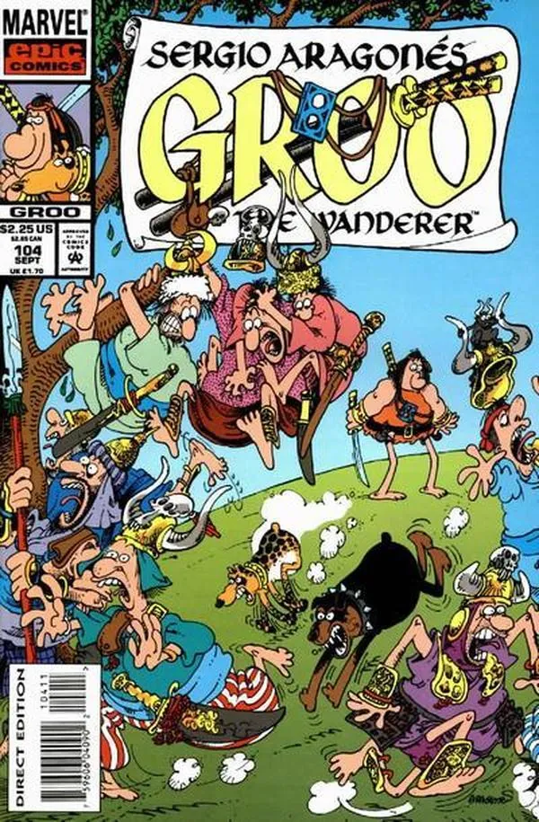 Cover of Sergio Aragonés Groo the Wanderer #104