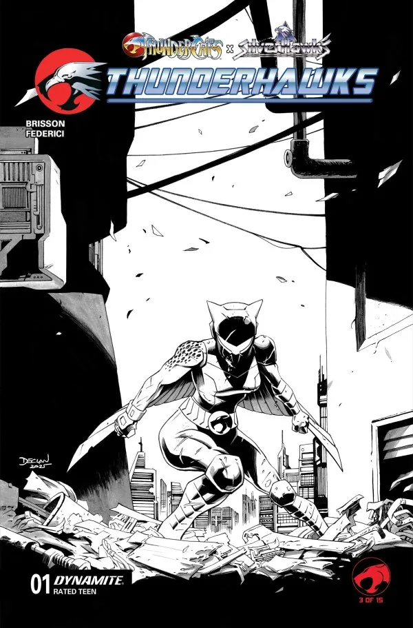 Cover of ThunderCats x SilverHawks: ThunderHawks #1