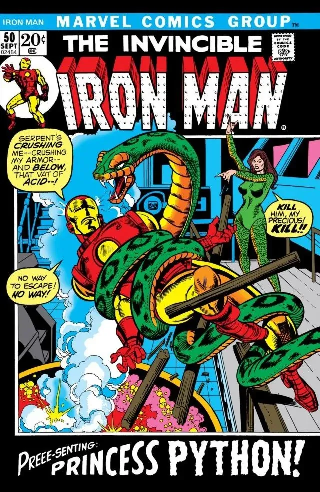 Cover of Iron Man #50