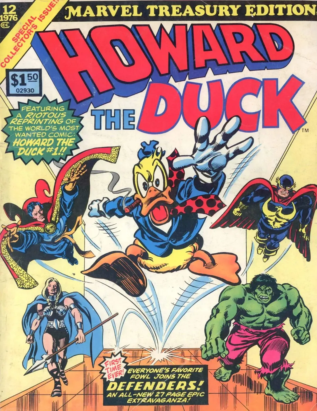 Cover of Marvel Treasury Edition #12