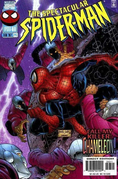 Cover of The Spectacular Spider-Man #243