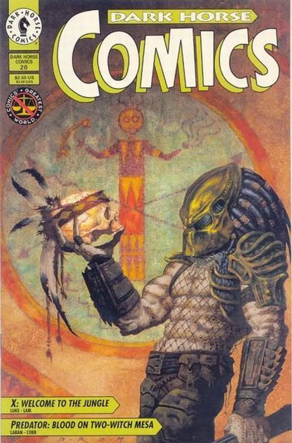 Cover of Dark Horse Comics #20