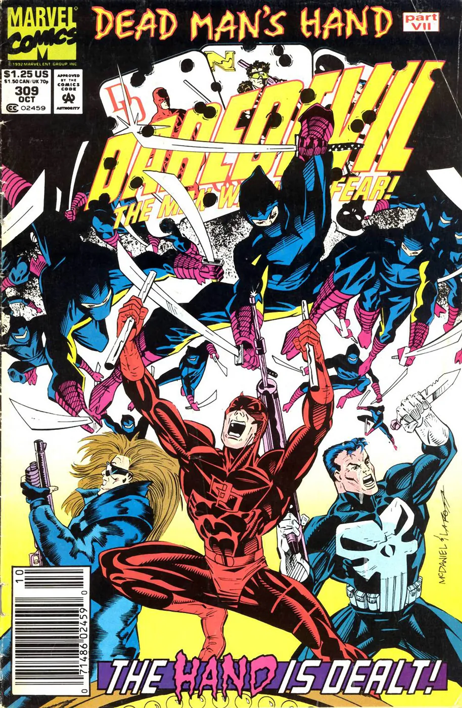 Cover of Daredevil #309