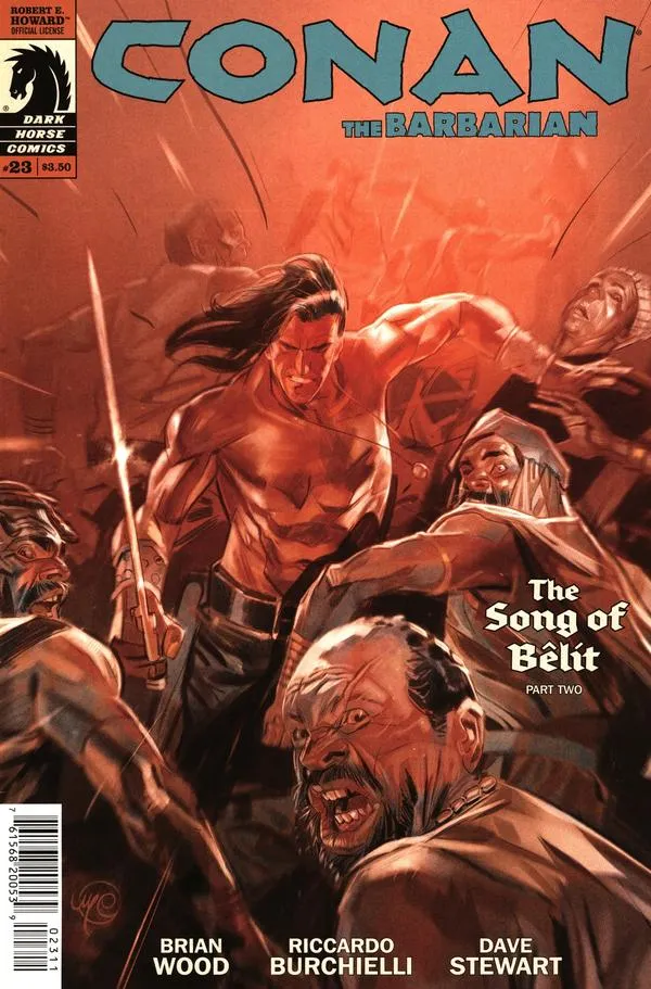 Cover of Conan the Barbarian #23 [110]