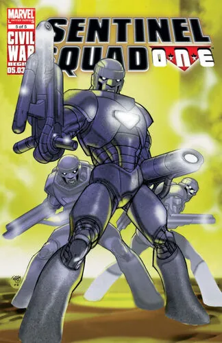 Cover of Sentinel Squad O*N*E #5