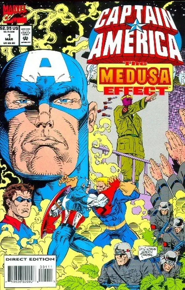 Cover of Captain America: The Medusa Effect #1