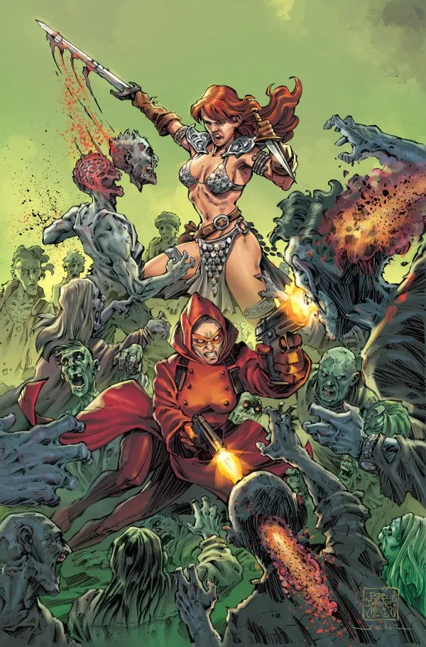 Cover of Die!namite Blood Red #4