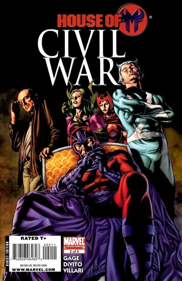 Cover of Civil War: House of M #2
