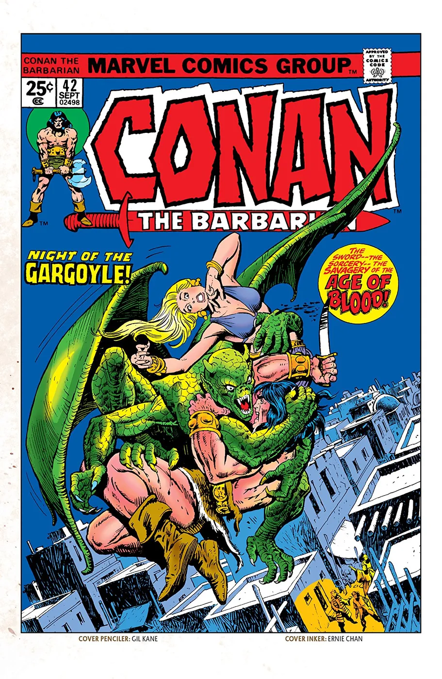 Cover of Conan the Barbarian #42