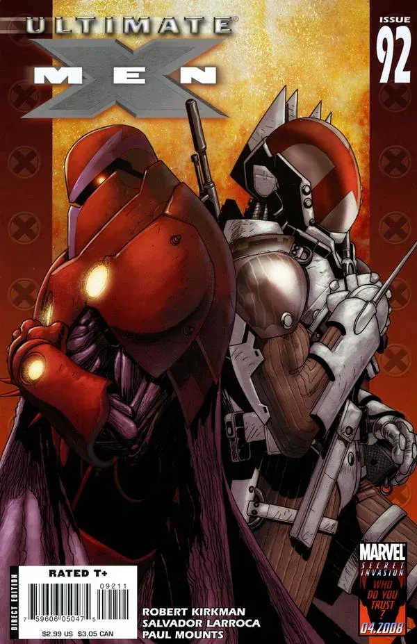 Cover of Ultimate X-Men #92
