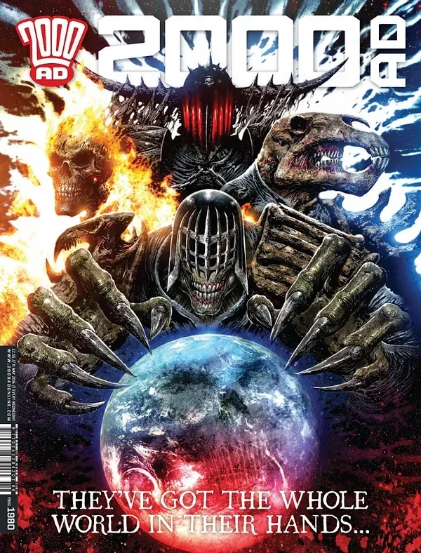 Cover of 2000 AD #1980