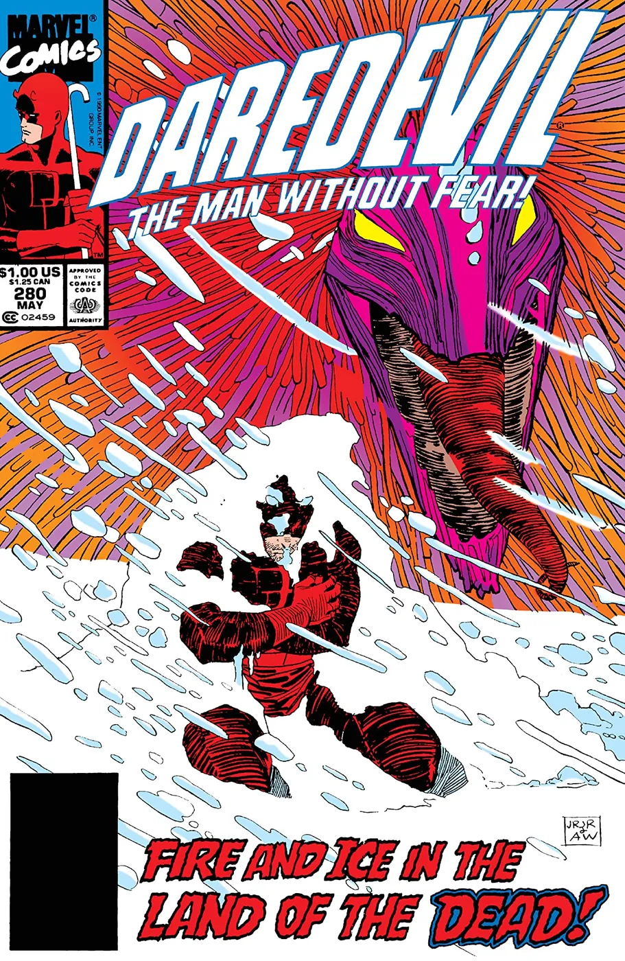 Cover of Daredevil #280