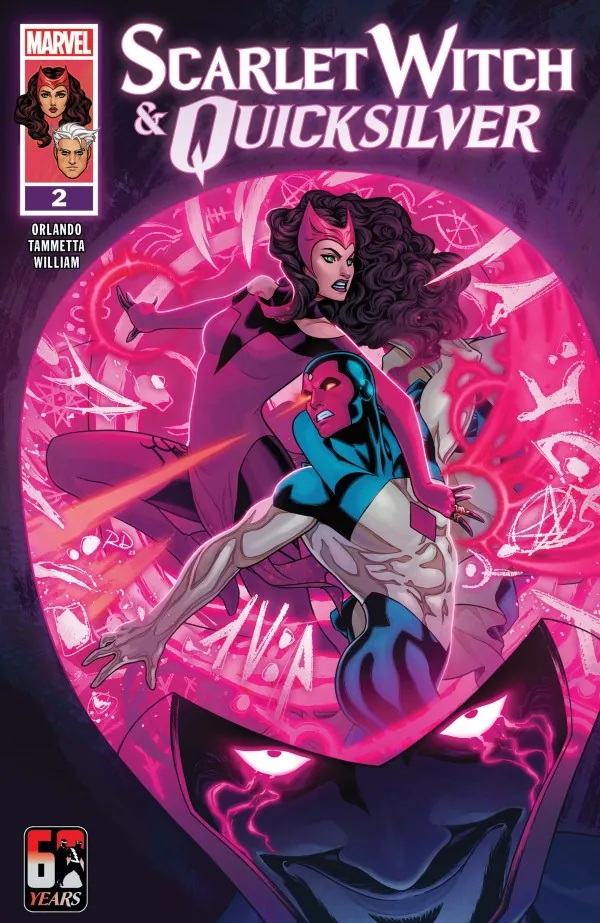 Cover of Scarlet Witch & Quicksilver #2