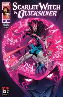 Cover of Scarlet Witch & Quicksilver #2