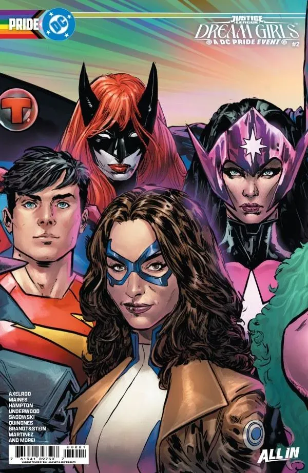 Cover of Justice League: Dream Girls - A DC Pride Event #2