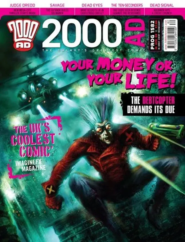 Cover of 2000 AD #1582