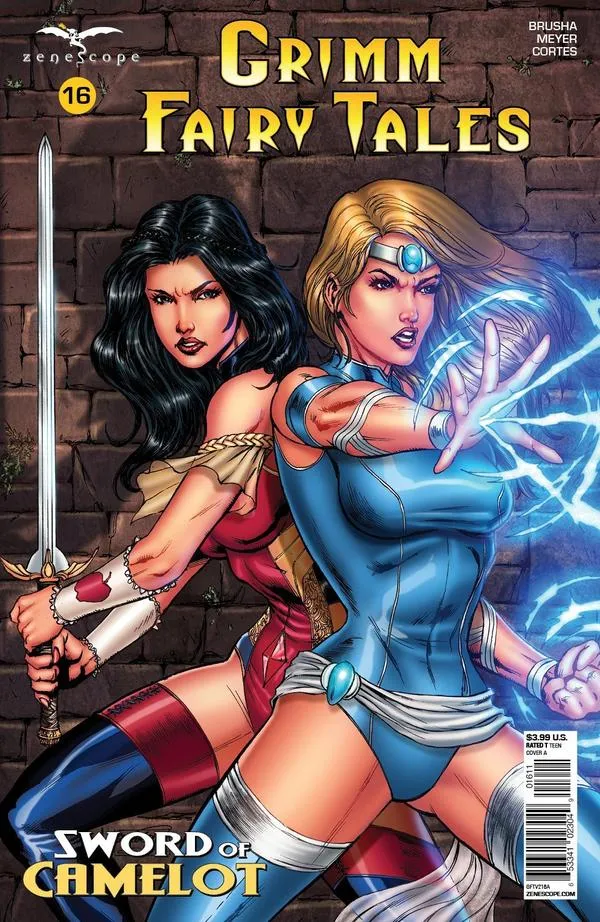 Cover of Grimm Fairy Tales #16