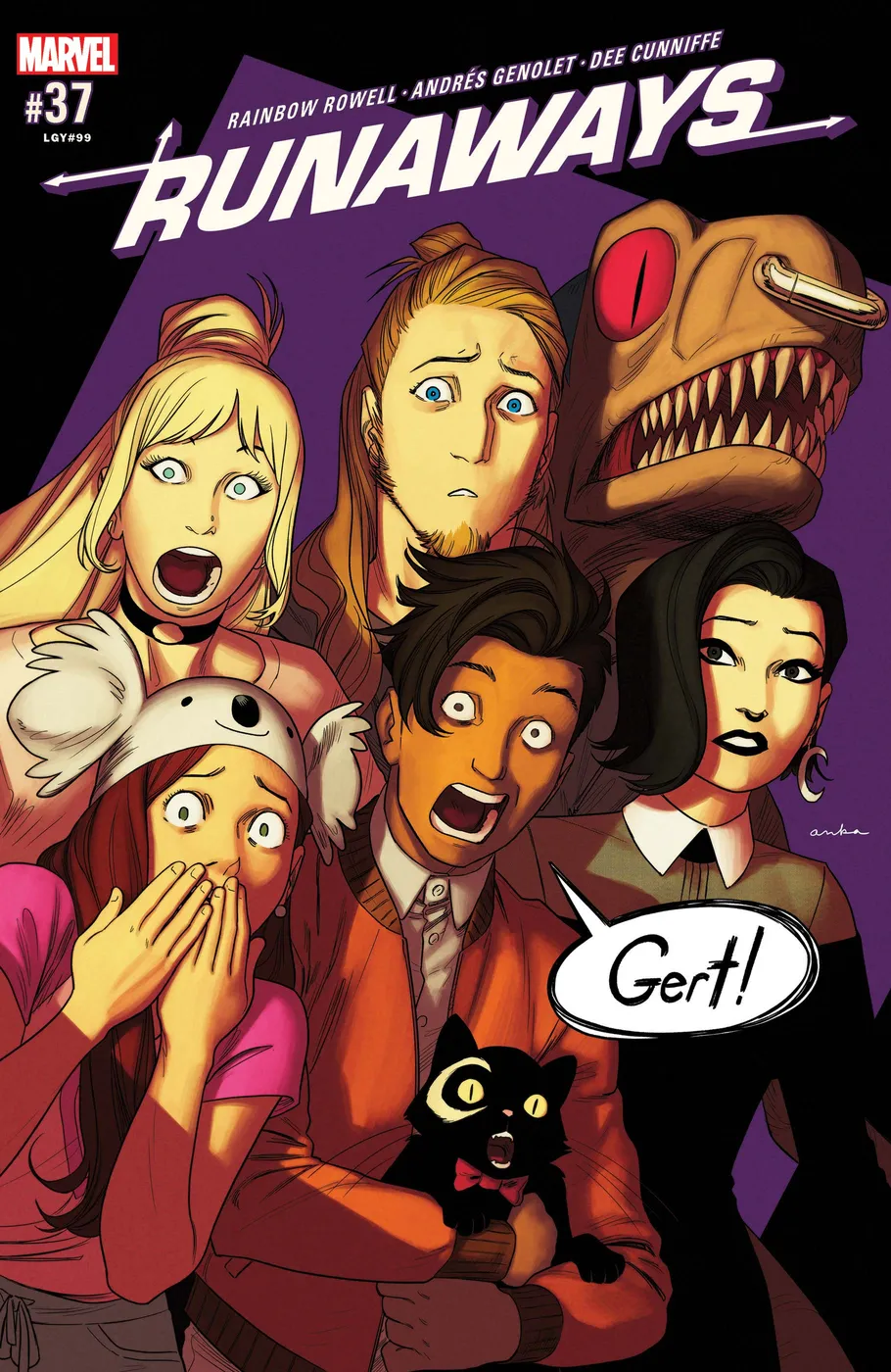 Cover of Runaways #37