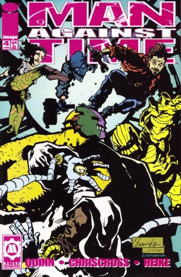 Cover of Man Against Time #1