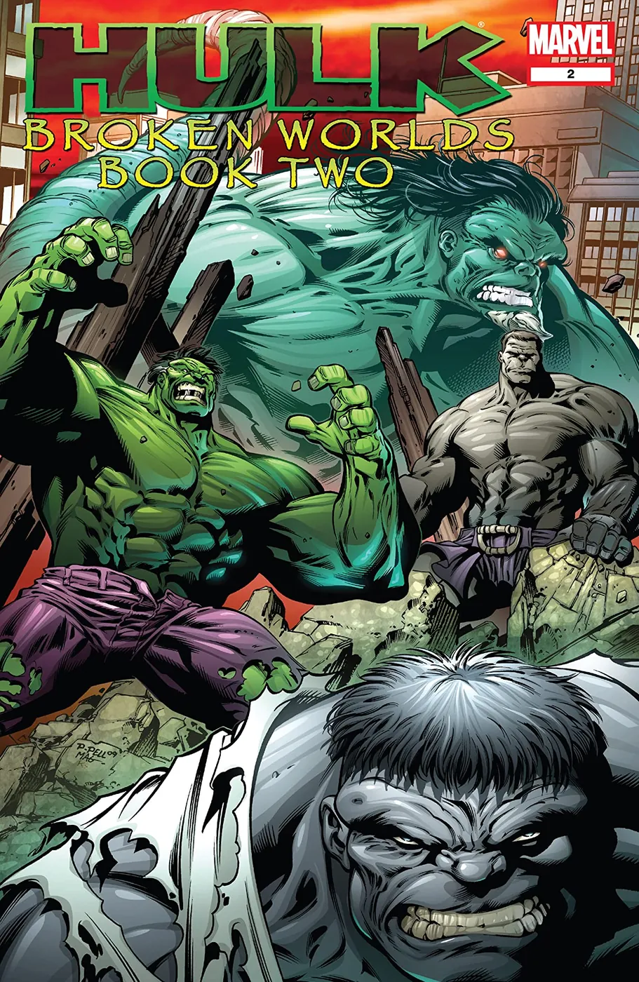 Cover of Hulk: Broken Worlds #2