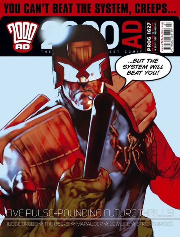 Cover of 2000 AD #1627
