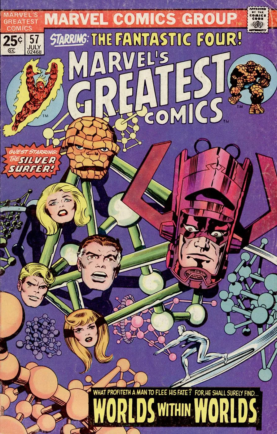 Cover of Marvel's Greatest Comics #57
