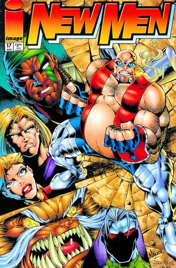 Cover of NewMen #17