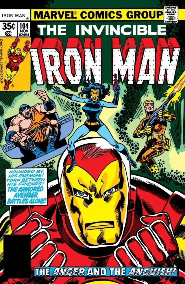 Cover of Iron Man #104
