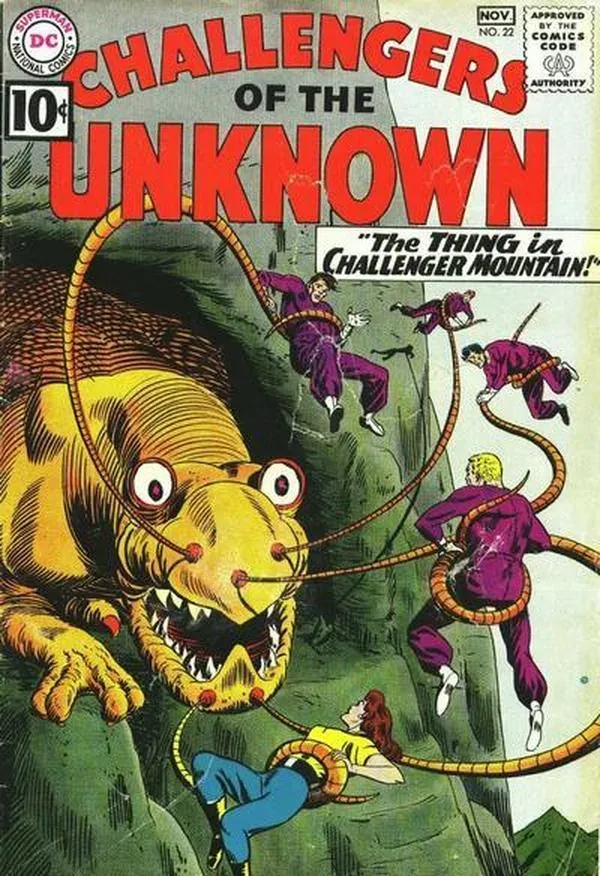 Cover of Challengers of the Unknown #22