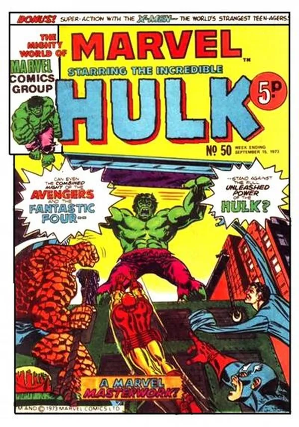 Cover of The Mighty World of Marvel #50