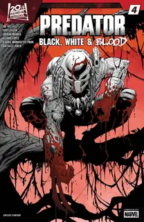 Cover of Predator: Black, White & Blood #4