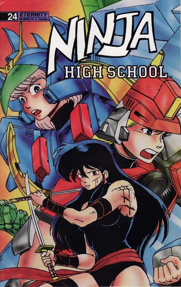 Cover of Ninja High School #24