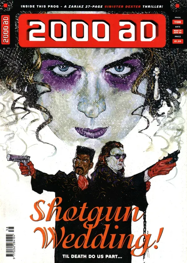 Cover of 2000 AD #1138