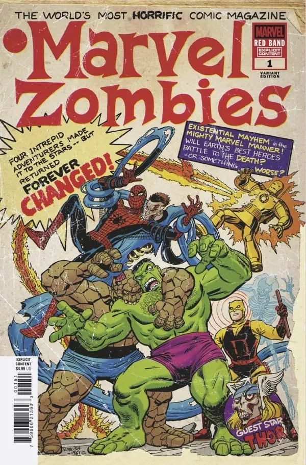 Cover of Marvel Zombies: Red Band #1