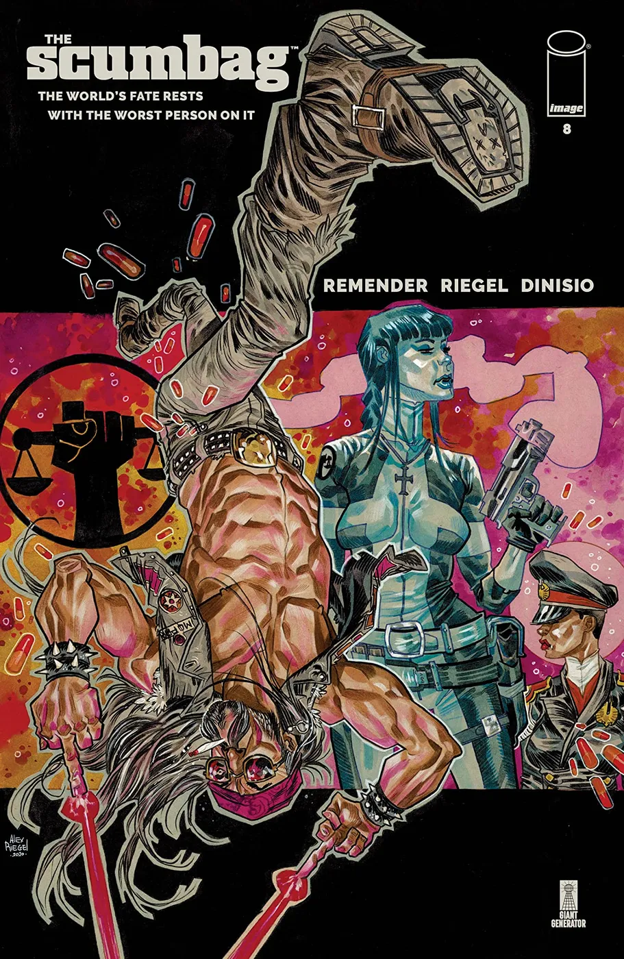 Cover of The Scumbag #8