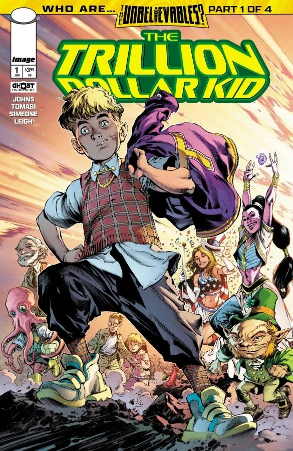 Cover of The Trillion Dollar Kid #1