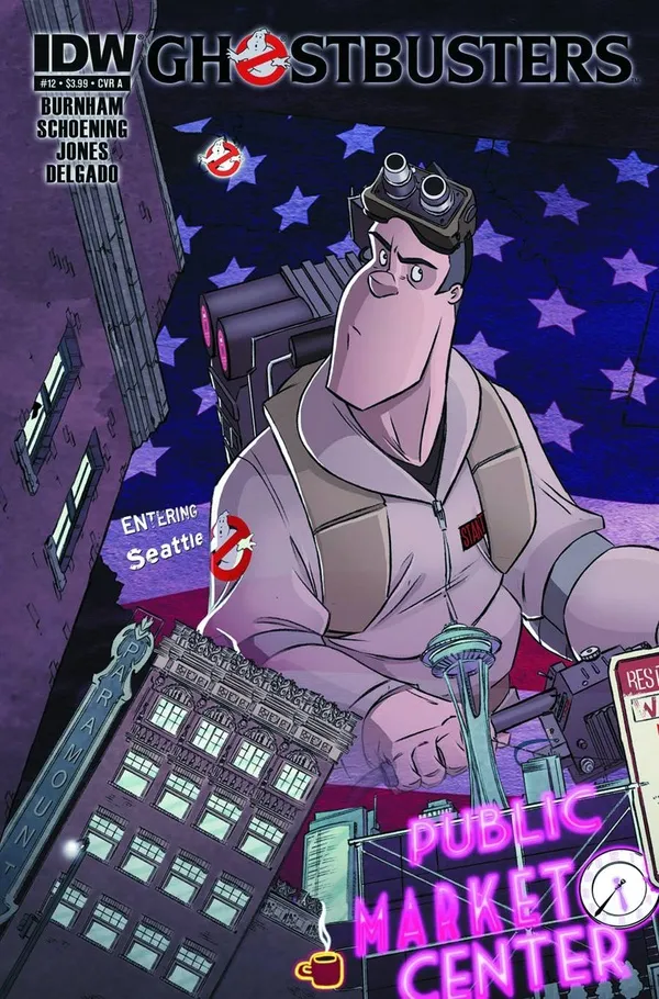 Cover of Ghostbusters #12