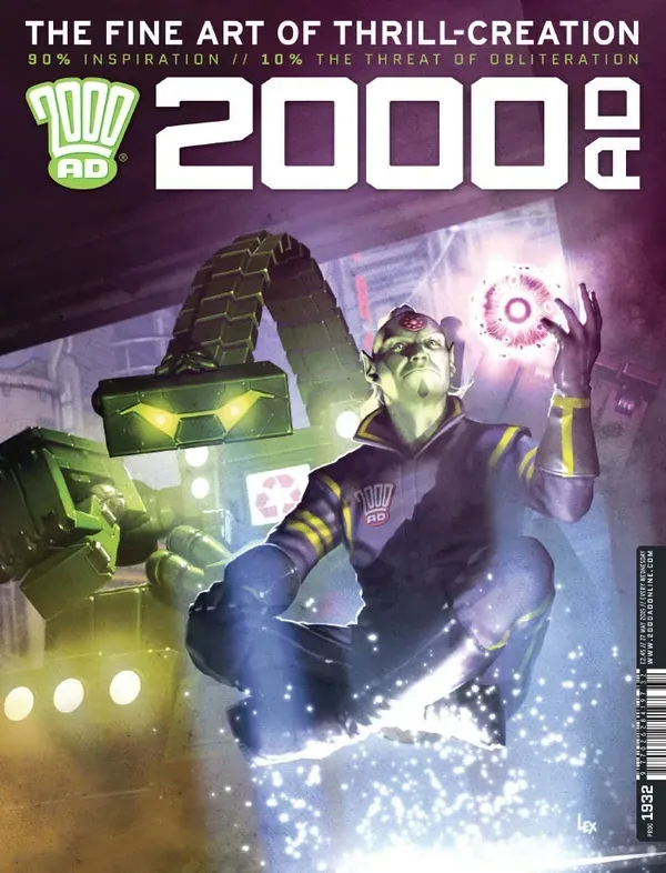Cover of 2000 AD #1932