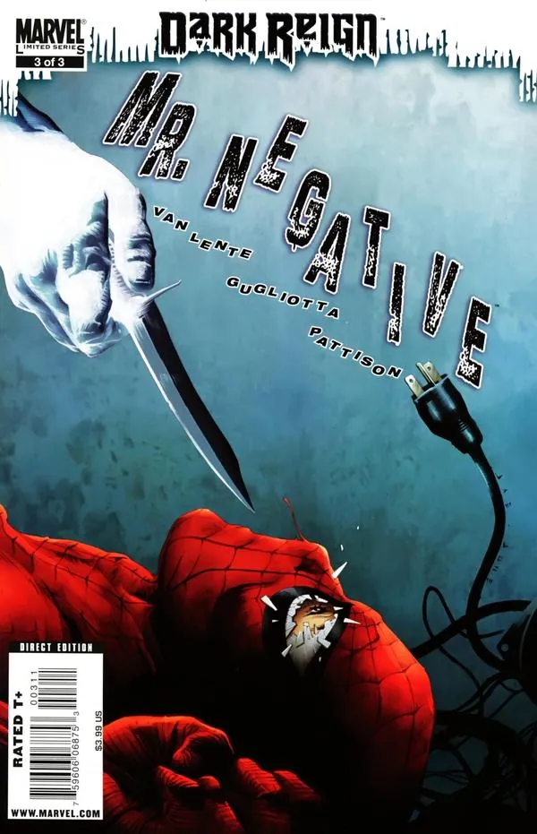 Cover of Dark Reign: Mister Negative #3