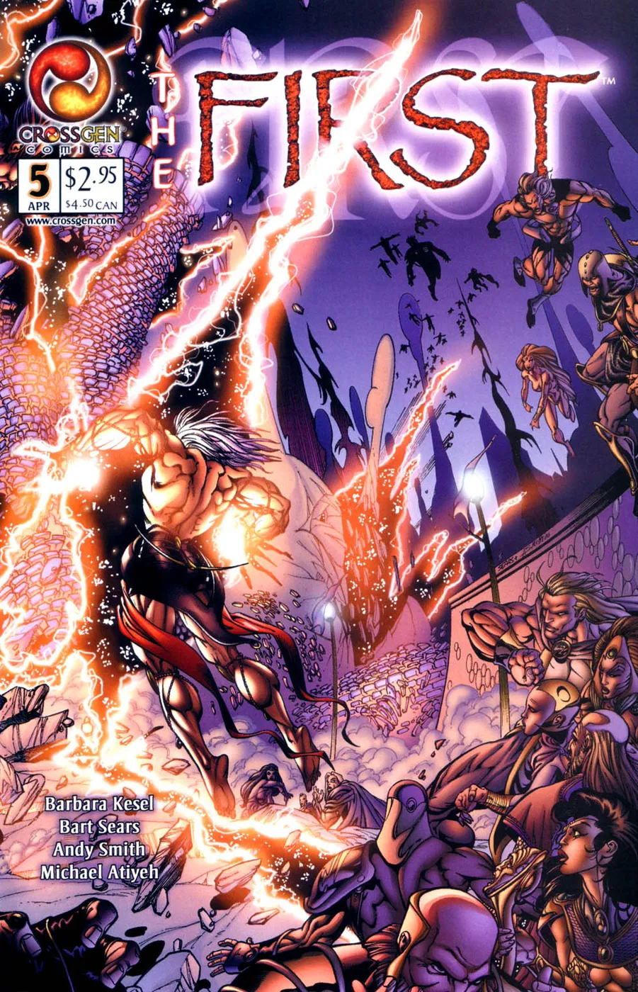 Cover of The First #5