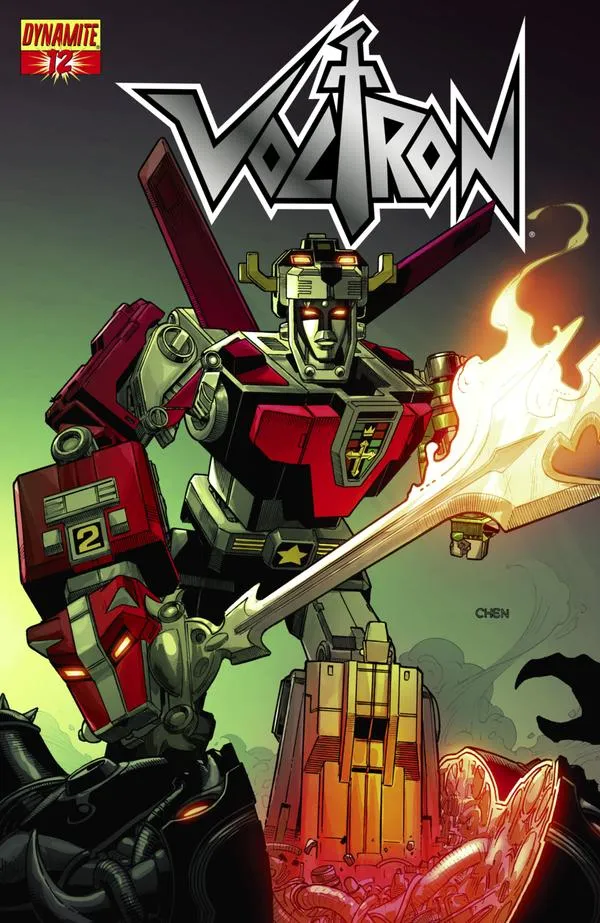 Cover of Voltron #12