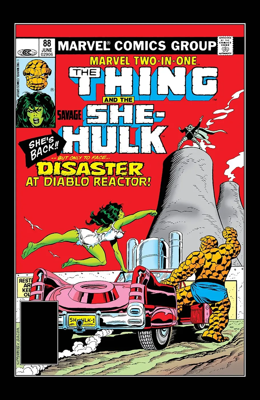 Cover of Marvel Two-in-One #88