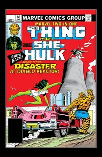 Cover of Marvel Two-in-One #88