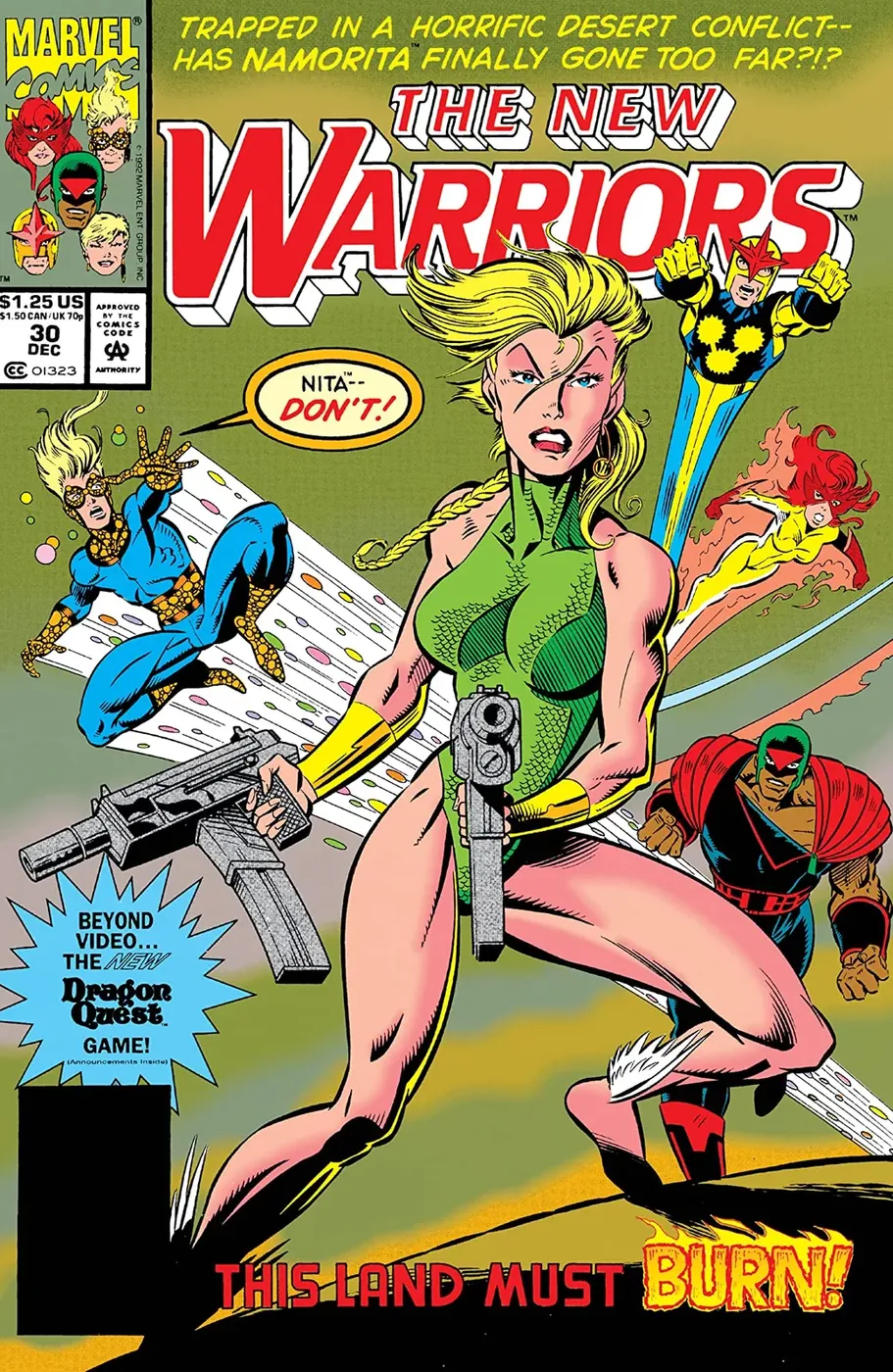 Cover of The New Warriors #30