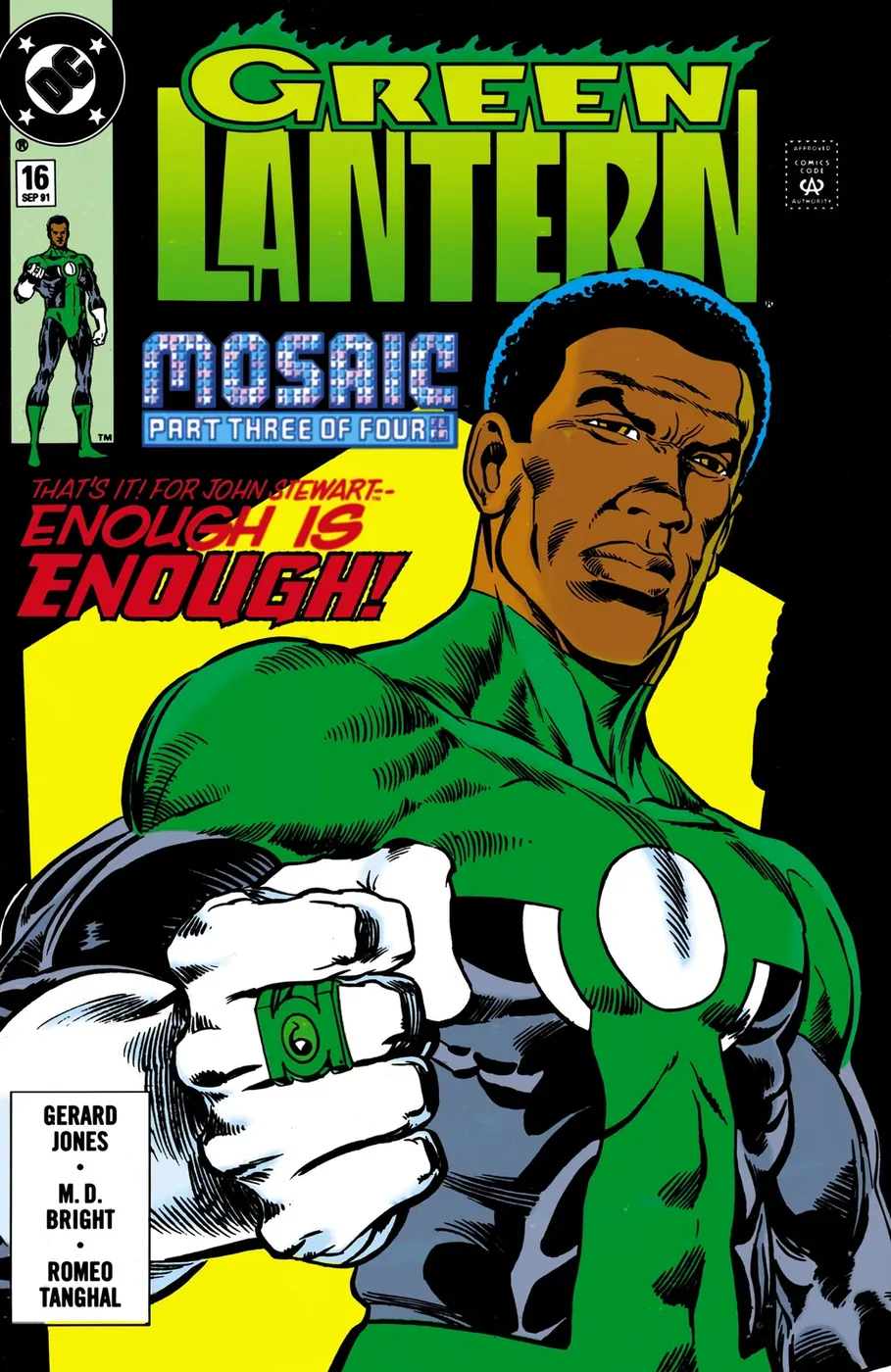 Cover of Green Lantern #16